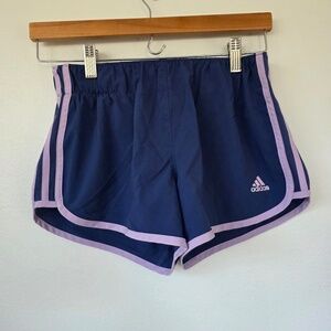 Adidas Women's Purple Athletic Shorts - XS